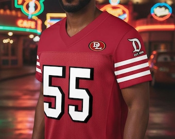 Disneyland Football Jersey (49ers Throwback Style)