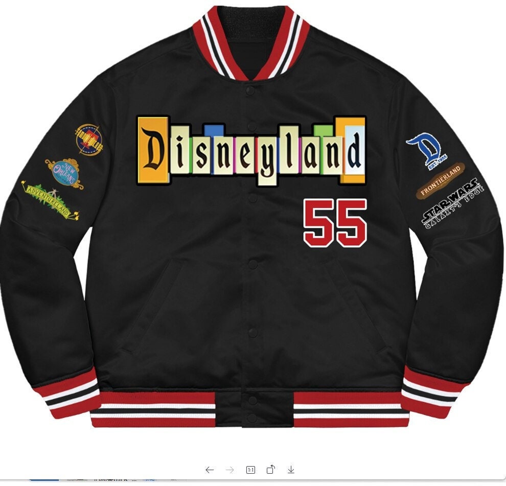 全国どこでも送料無料！ JACKET Marquee Disneyland (black) Etsy - Patches. W/stitched ジャケット・アウター