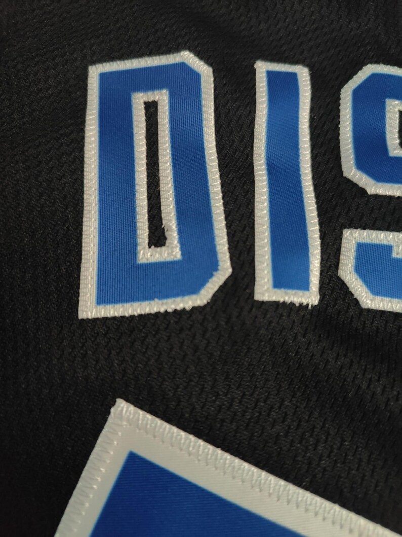 Disneyland Embroidered Baseball Jersey (Dodgers Black) image 7