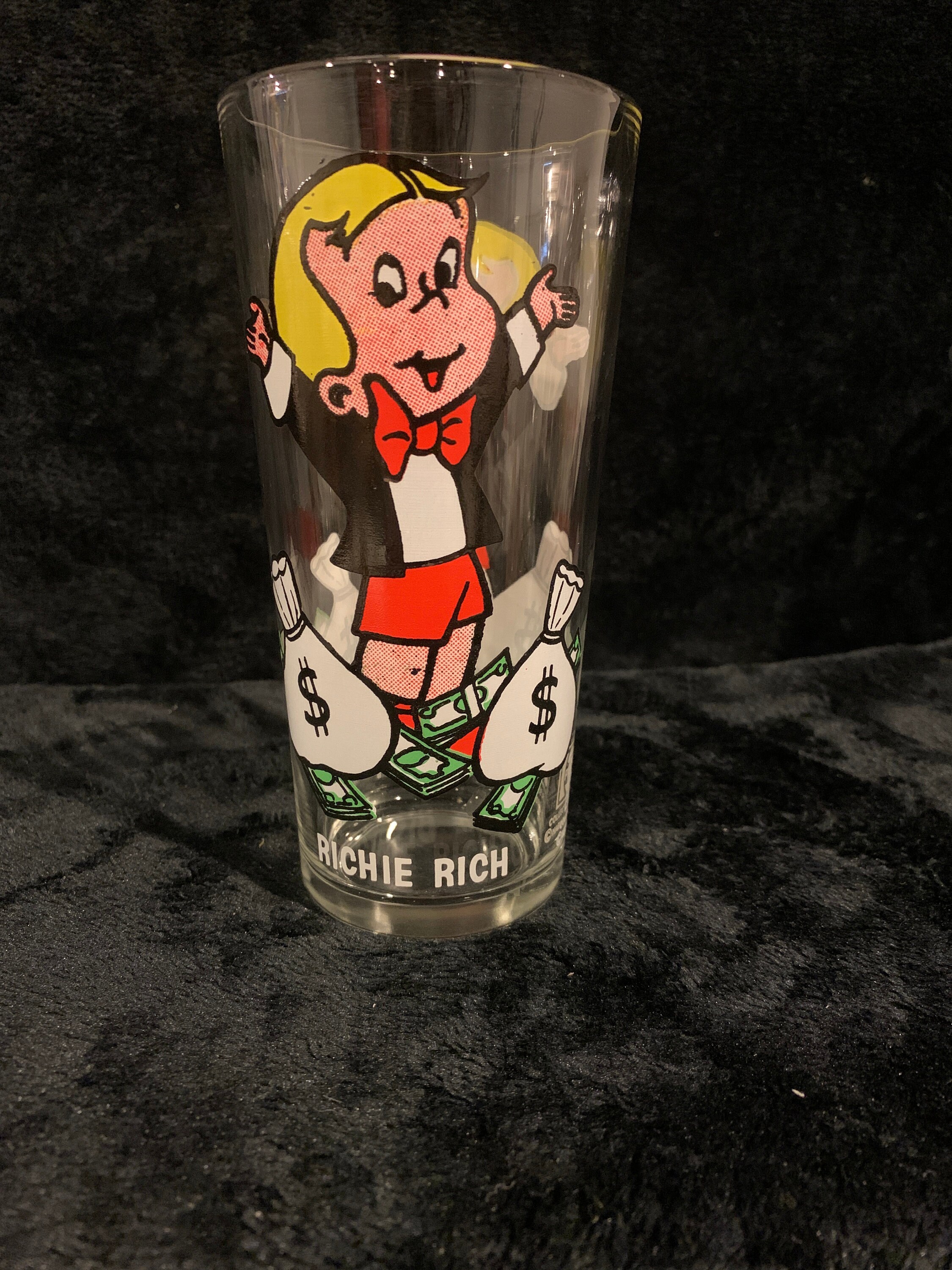 Pepsi Collectors Series Richie Rich Glass - New - Etsy