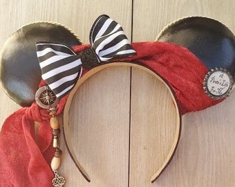 Disney Pirate Ears/mickey Ears/jack 