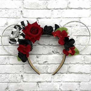Pirate Hoop Ears/ Pirate Party/ Pirate Cruise Ears/Floral Ears