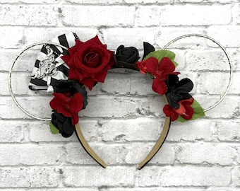 Pirate Hoop Ears/ Pirate Party/ Pirate Cruise Ears/Floral Ears