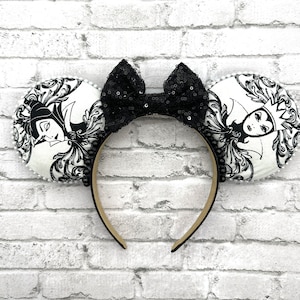 Villains Inspired Ears/Malifecent Inspired/ Evil Queen Inspired/ Halloween Ears