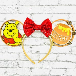 Winnie The Pooh Honey Jar Inspired Ears