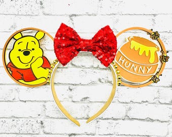 Winnie The Pooh Honey Jar Inspired Ears