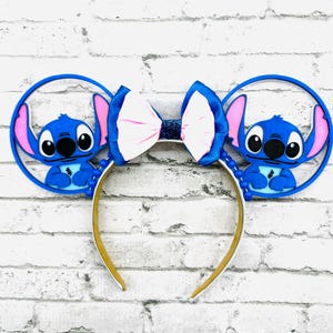 Stitch Inspired 3D Printed Custom Ears/626 Ears