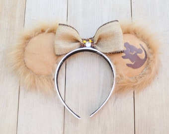 Lion King/ Simba Inspired Mickey Ears/ Free Shipping