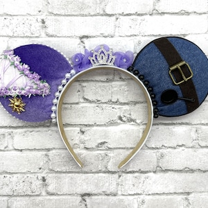 Tangle Inspired Ears/ Flynn Rider/ Rapunzel Inspired