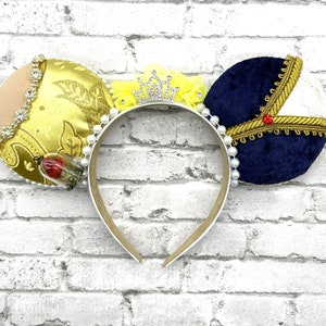 Disney Beauty and the Beast Inspired Ears/ Belle Ears/Princess Ears/ Minnie Ears