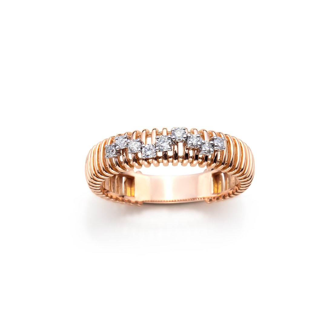 Diamond Minimal Ring Gold · Solid Gold Rings · Small Diamond Ring ...