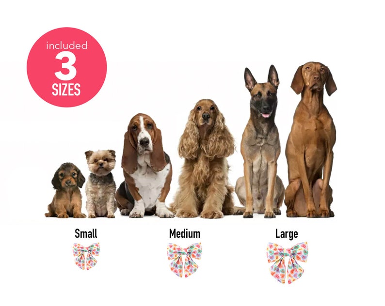 Dog Sailor Bow PDF Patterns + Tutorial Video - x3 sizes - Cat - pdf Sewing image 3
