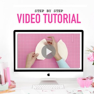 Teddy Bear Pattern and Bunny VIDEO tutorial 3 sizes, rabbit pattern, keepsake bear, image 7