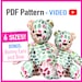 Printed 18 Inch Memory Bear Pattern and Instructions RARE Simplicity ...