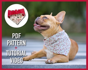 Dog bandana pattern