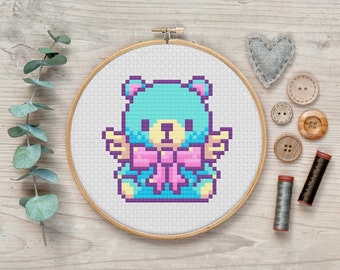 Cross Stitch Pattern - LITTLE BEAR