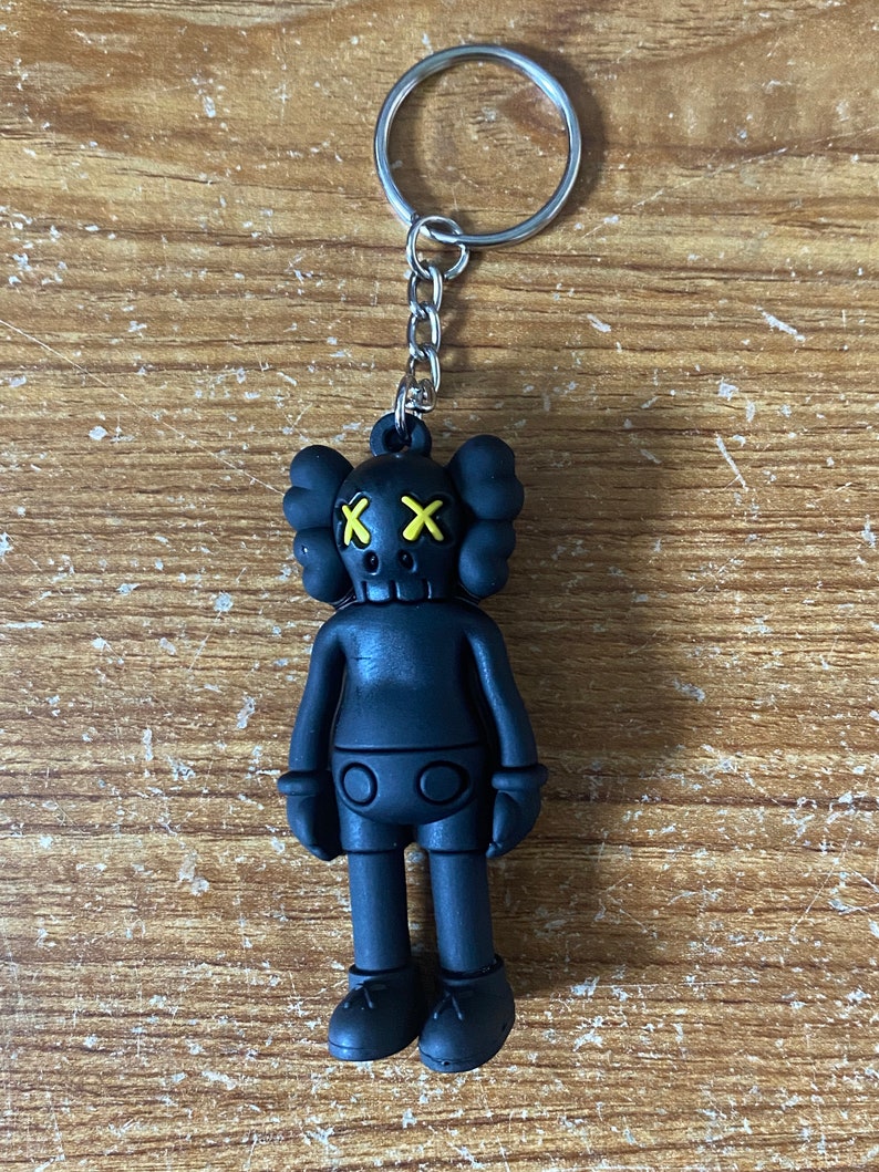 Kaws Inspired Hypebeast Pendant Keychain Accessories Etsy UK