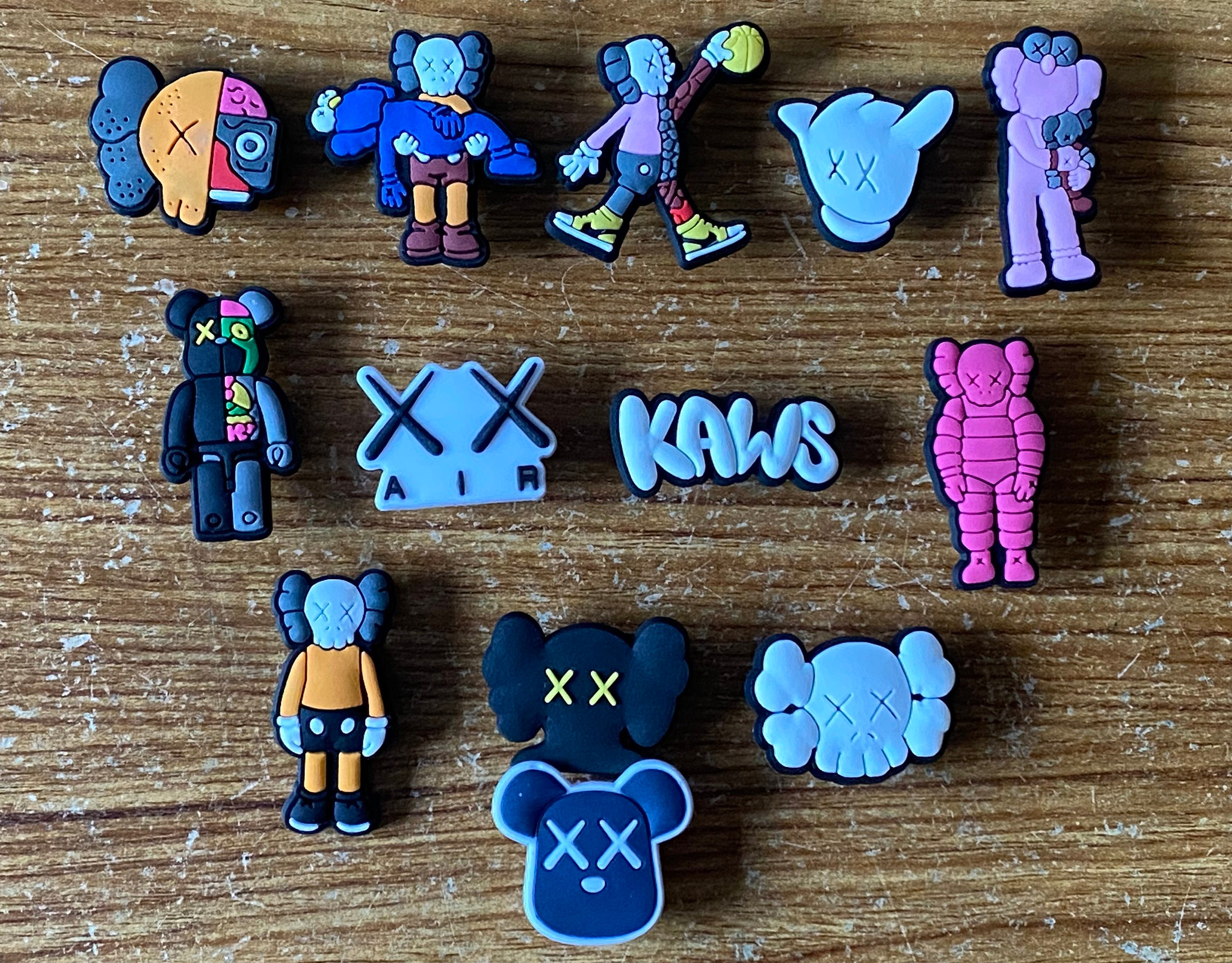 Kaws Crocs Charms Shoe Charm Accessories Hypebeast Etsy