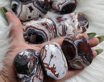 Red Crazy Lace Agate Crystal