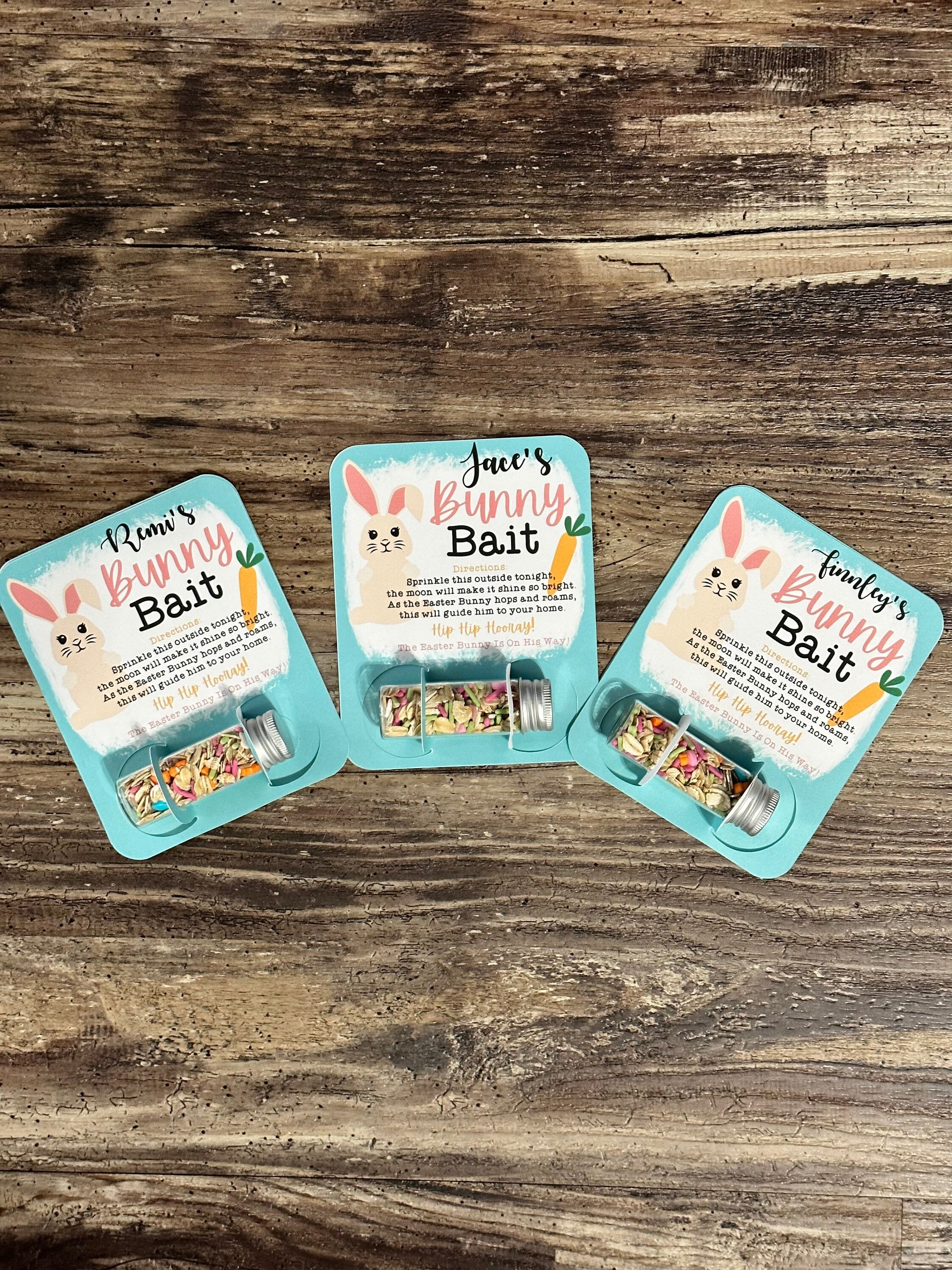 Easter Bunny Bait Personalized Rabbit Food Magic Bunny Etsy