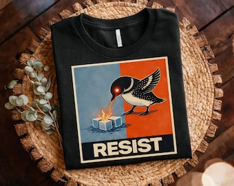 Minnesota Resist Rebel New State Flag PNG, Minnesota Rebel Alliance Anti ICE Anti Trump Design, Minnesota Laser Loon Activist Digital PNG