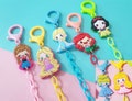 DISNEY PRINCESS - Face Mask Strap \/ Face Mask Chain \/ Face Mask Lanyard - Elsa, Ariel, Snow White, Anna, Rapunzel, Cinderella, Aurora