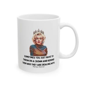 Marilyn Monroe Iconic Blond Bombshell 11oz Ceramic Mug