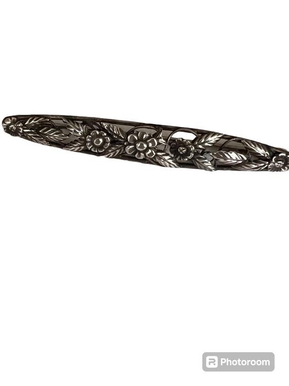 Sterling bar pin