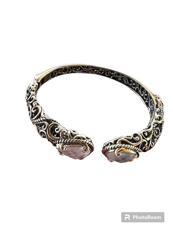 1. Carolyn Pollock, sterling silver bracelet