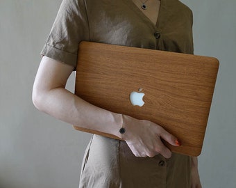 macbook pro wood hard shell