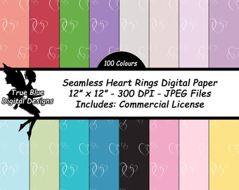 Naadloze Harten, Digitaal Papier, Afdrukbaar Papier, Bruiloftspapier, Papier Met Harten, Naadloze Patronen, Bruiloftspatronen, Liefdespapier, Digitaal