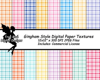 Pastelstijl digitaal papier, pastelpapier, geruit digitaal papier, stoffen texturen, naadloze achtergronden, scrapbookpapier, afdrukbaar papier