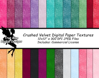 Crushed Velvet Textures, Crushed Velvet Digital Paper, Crushed Velvet, Digital Paper, Scrapbook Paper, Velvet Paper, Seamless Patterns