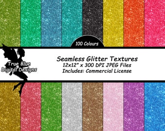 Seamless Glitter Textures, Seamless Glitter Paper, Glitter Paper, Digital Paper, Gold Glitter, Glitter Papers, Shiny Paper, Seamless