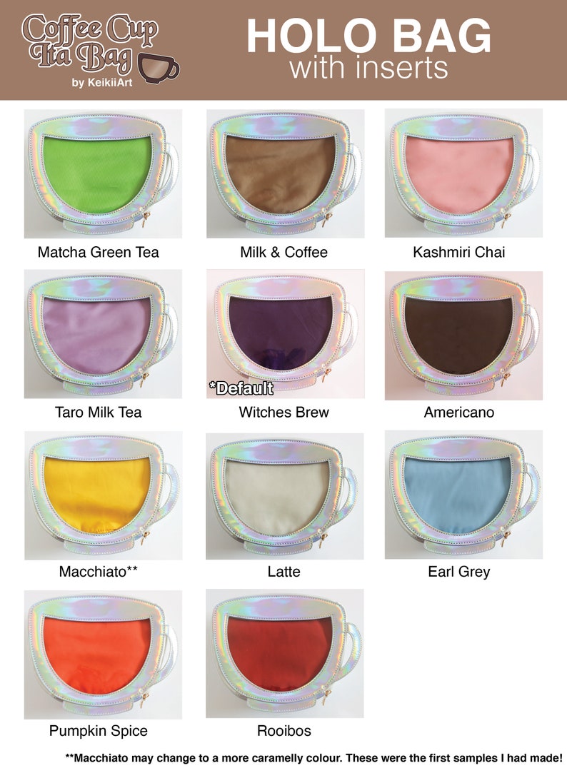 KeikiiArt Coffee Cup Ita Bag Inserts image 7