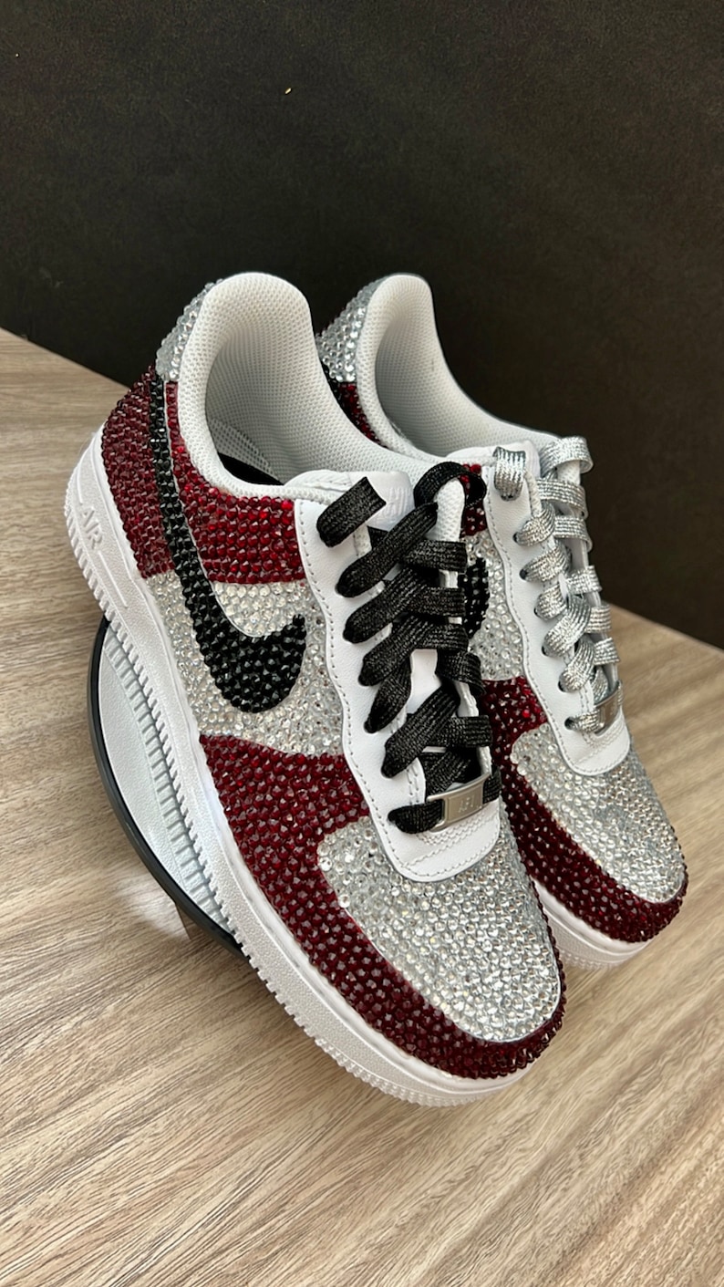 bedazzled air force ones