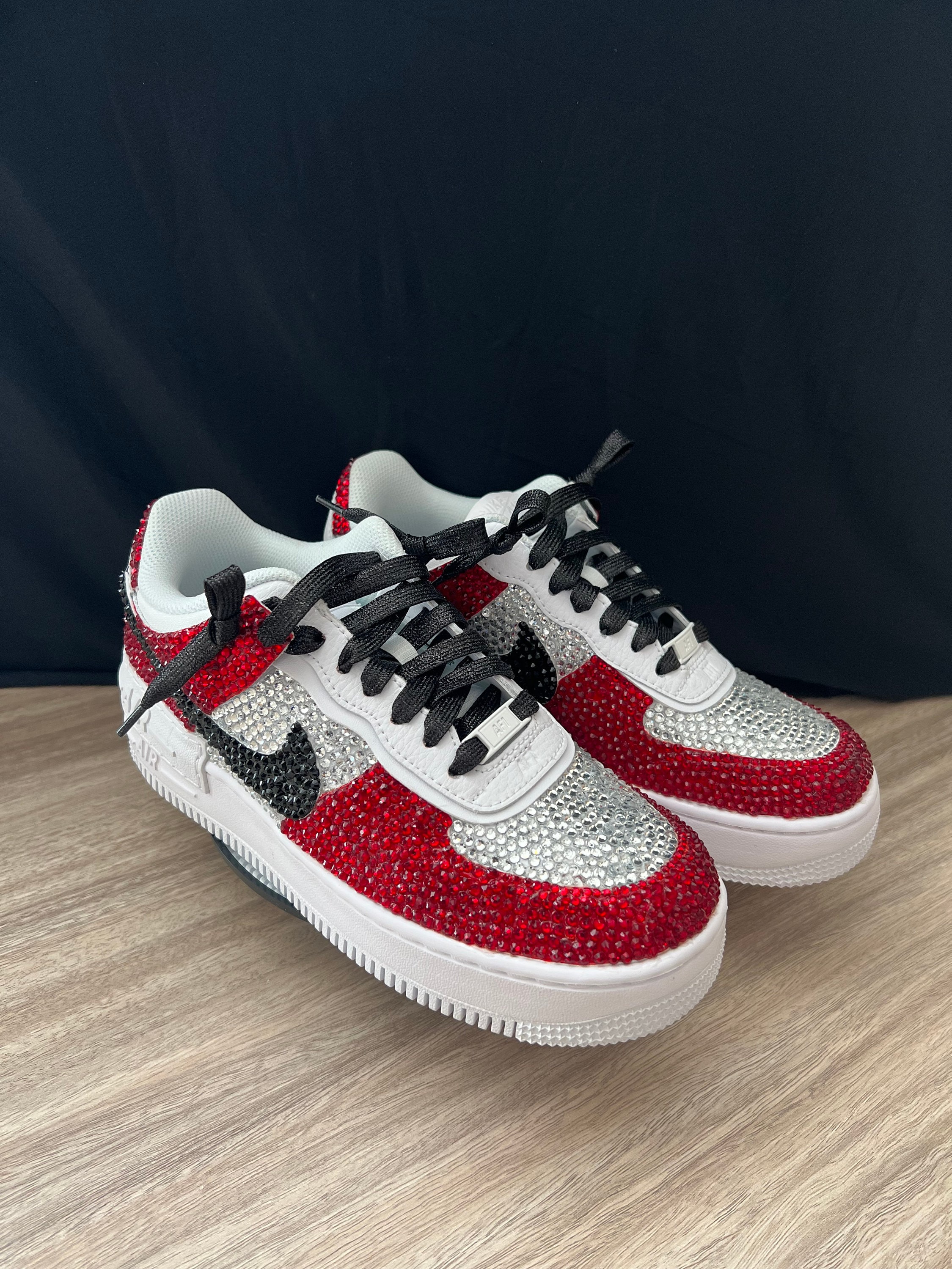 bedazzled air force ones