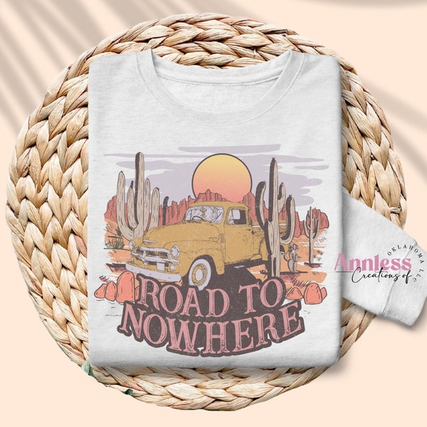 Road to Nowhere Sublimation Transfer Sheet