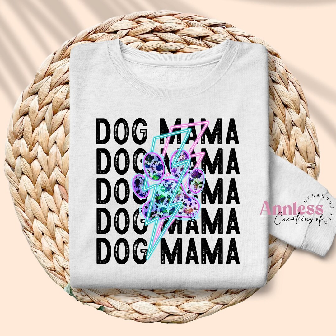 Dog Mama Sublimation Transfer Sheet Ready to Press Sublimation Transfer ...