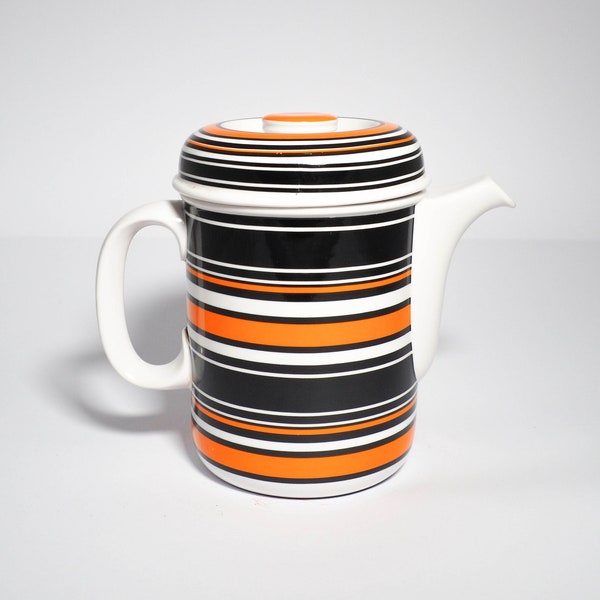 1970s Porcelain tableware Teapot THOMAS 'SCANDIC' by Hertha Bengtson