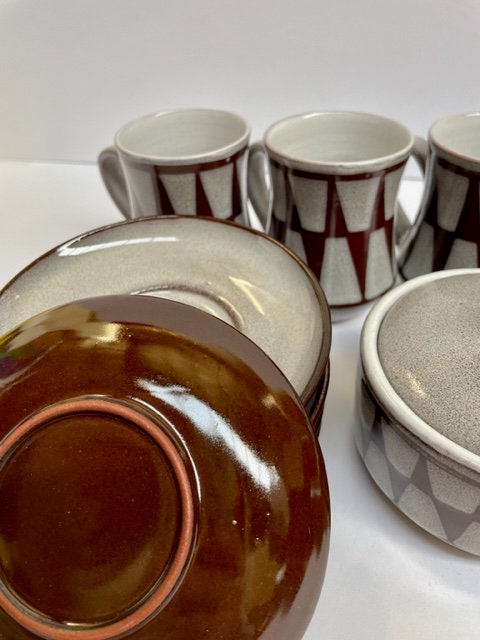 Antique Wellhouse Pottery Tea Set 1960-1970s - Etsy