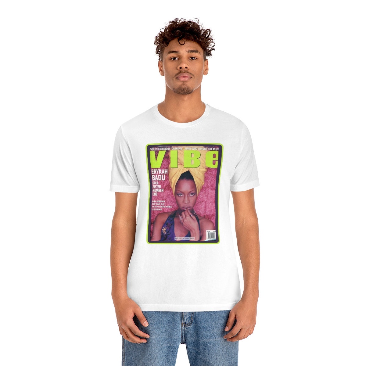 Discover 90s Throwback Erykah Badu Vibe Magazine Tee