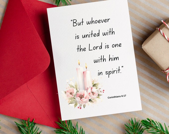 Set Christian Notecard Religious card for gift greeting card emotional stationery cards inspiration cards
