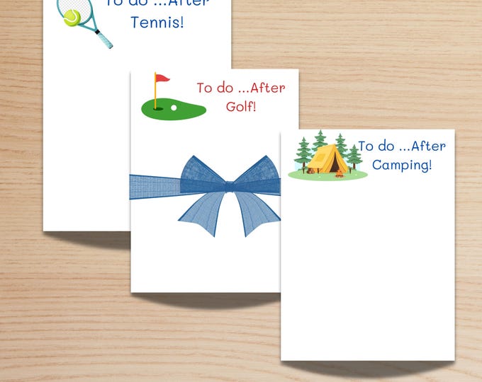 To-Do List Notepad – Fun & Functional! ready for gifting! To do.... after ..