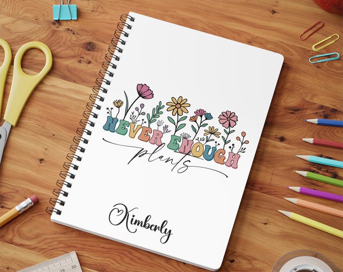 Floral Softcover Notebook: A5 Journal for Plant Lovers