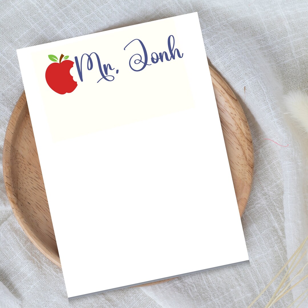 Teacher Appreciation Gift, Personalized , Teacher Christmas Gift, Back ...