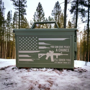 Engraved Steel Ammo Can