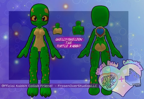 Shelly/Sheldon The Turtle Kabbit STL Download (Full Doll)