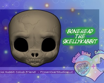 SkellyKabbit Head STL File Download
