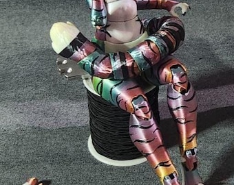 Feline BJD Companion Collectable custom dolls for adults PLA filament 3D print